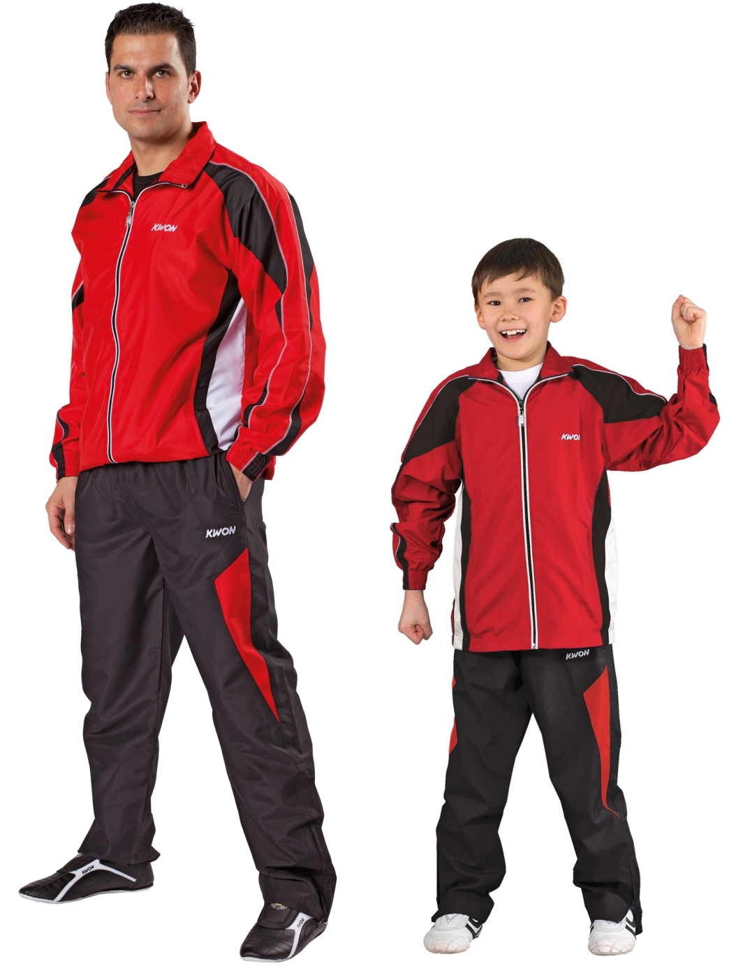 Track Suit Performance Micro red/black