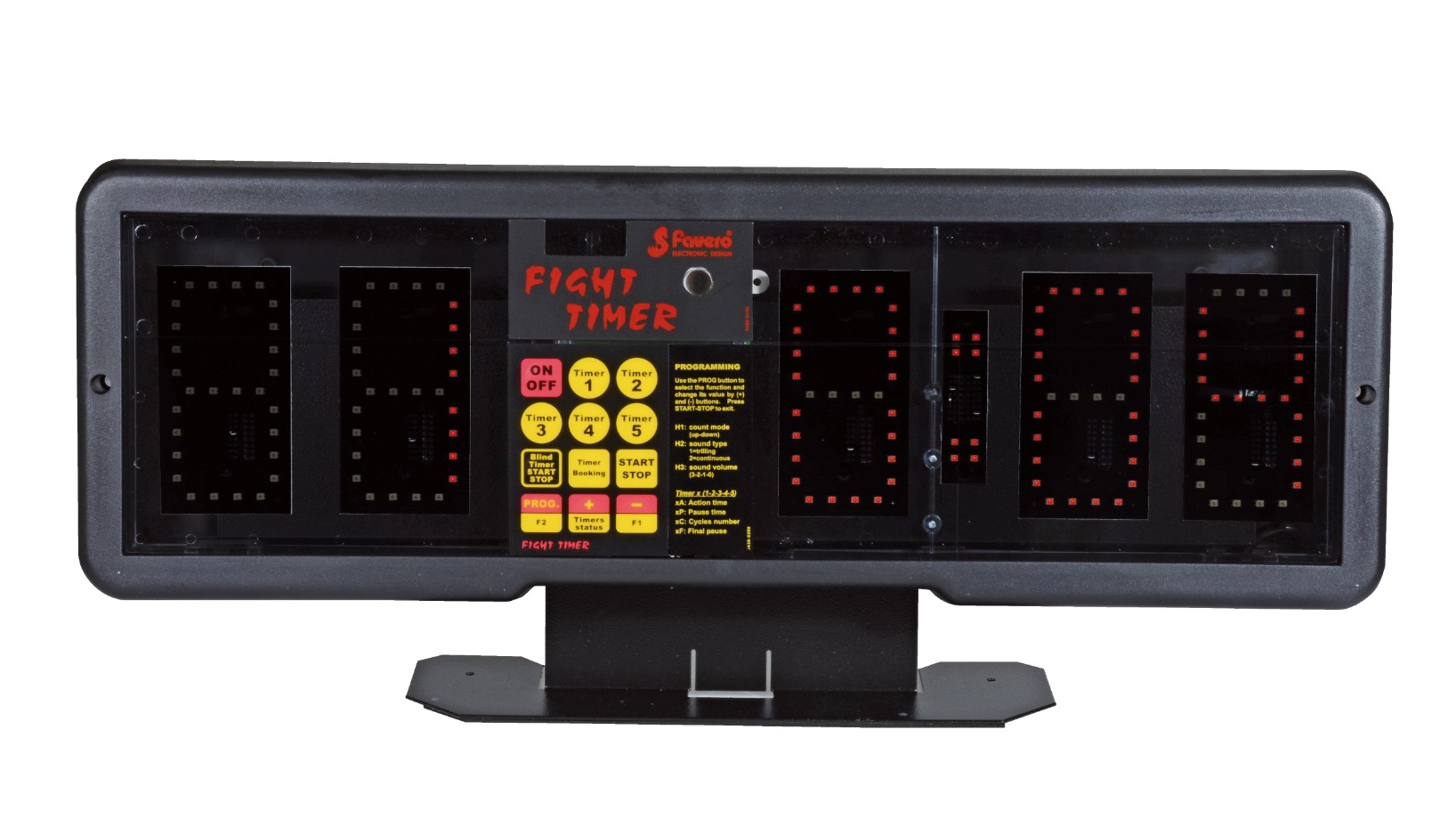 Fight Timer Desk Installation