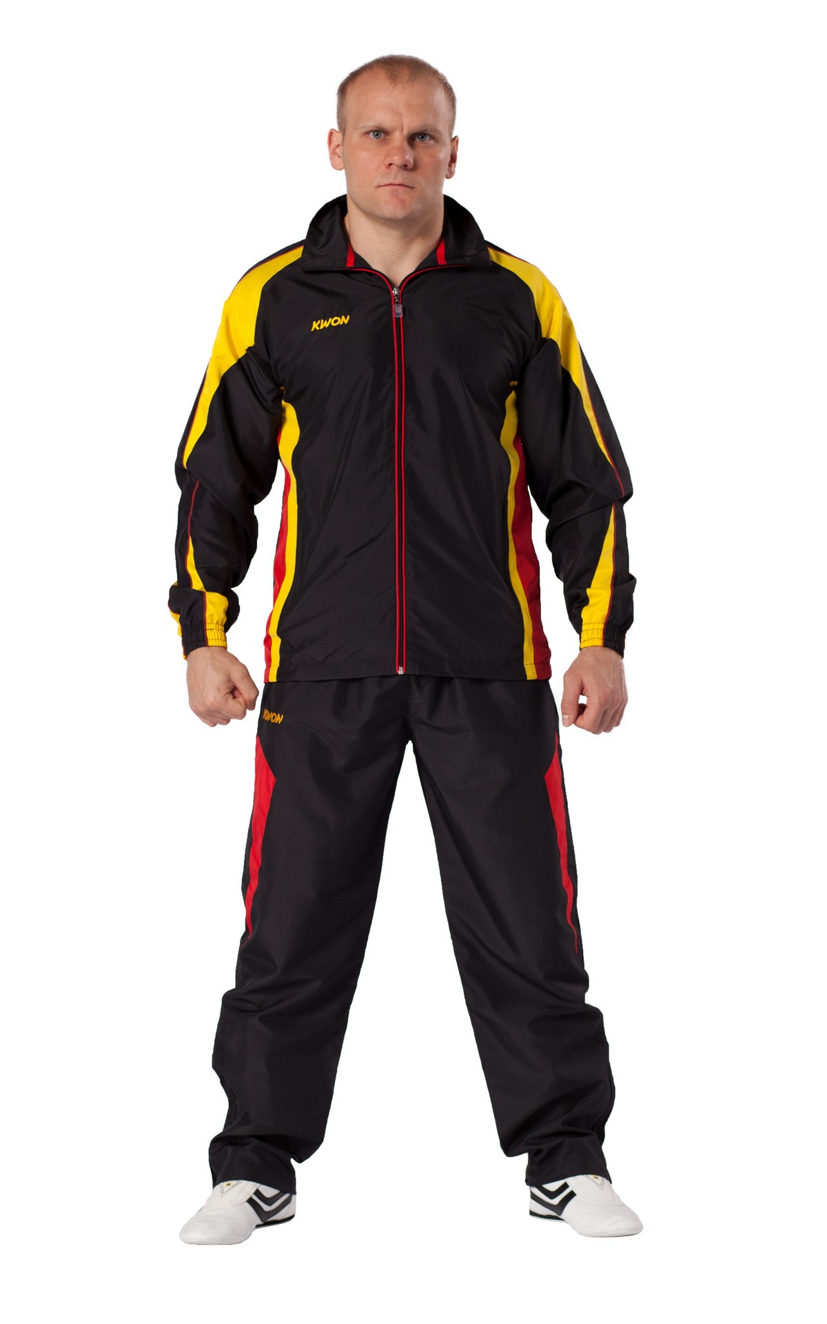 Track suit Performance Micro black/red/yellow