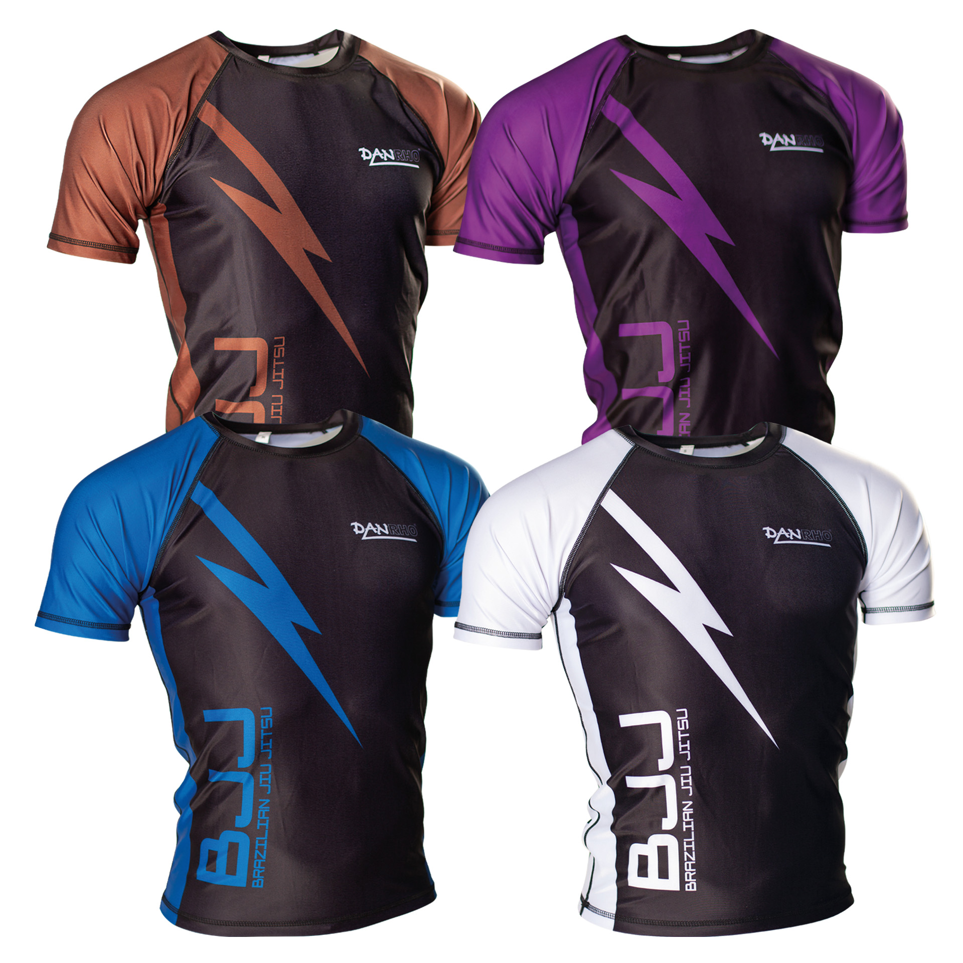 BJJ Rash Guard Lightening