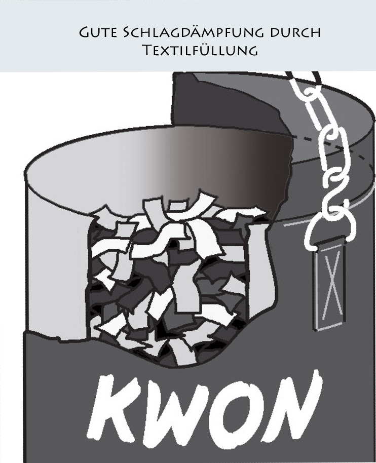 Punching Bag blue 120 cm filled