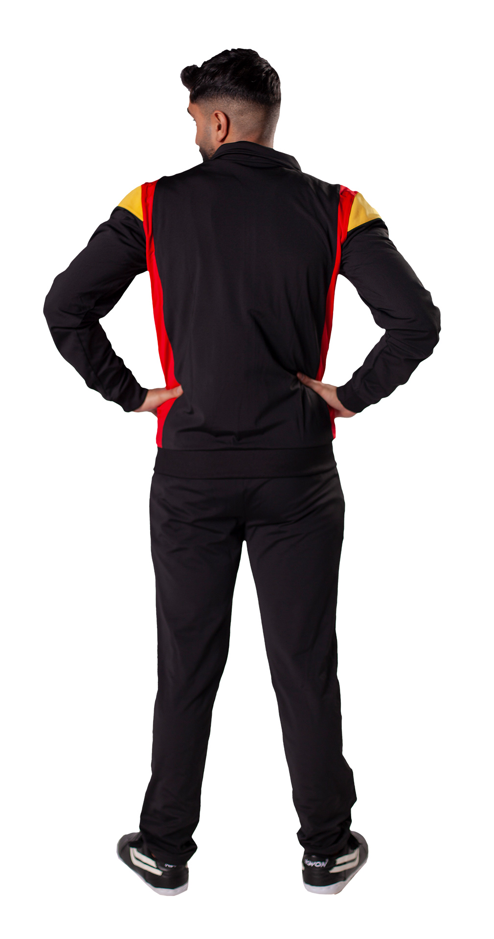 Tracksuit 1980 black/red/yellow