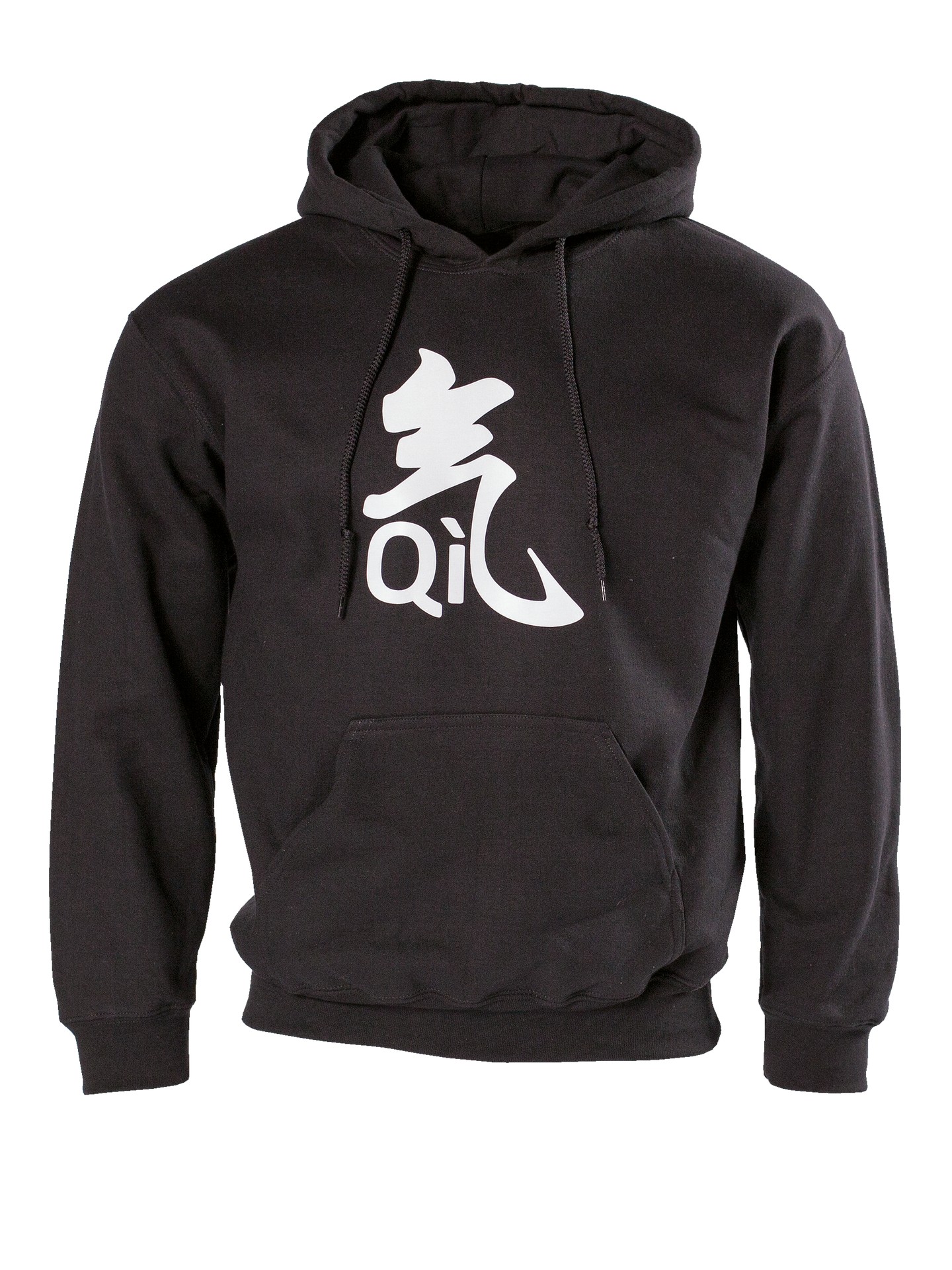 Qi Hooded Sweat Shirt black