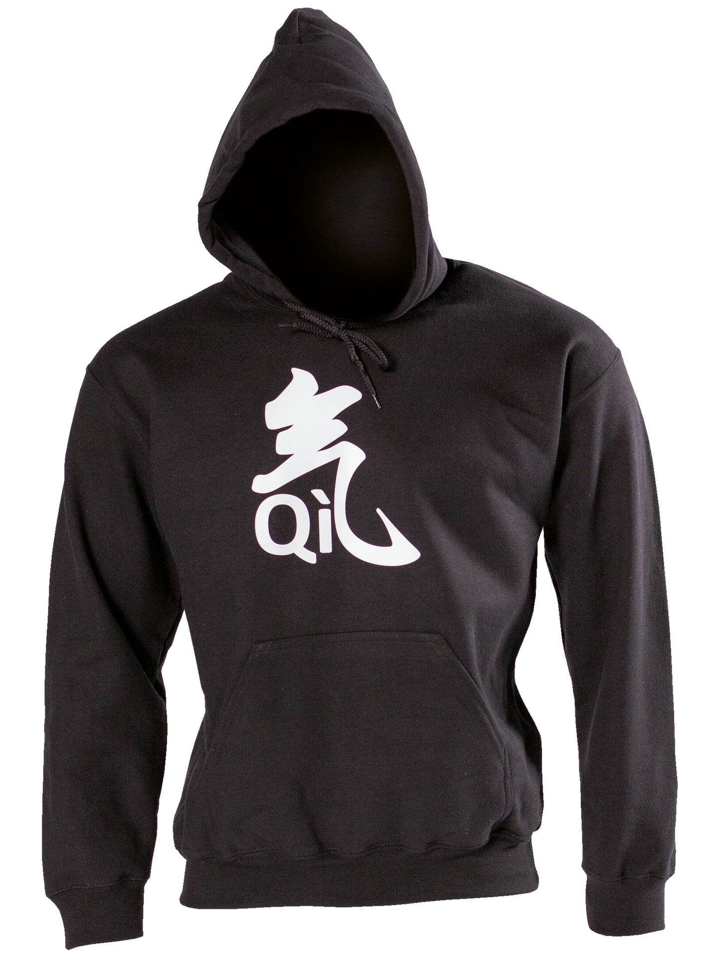 Qi Hooded Sweat Shirt black