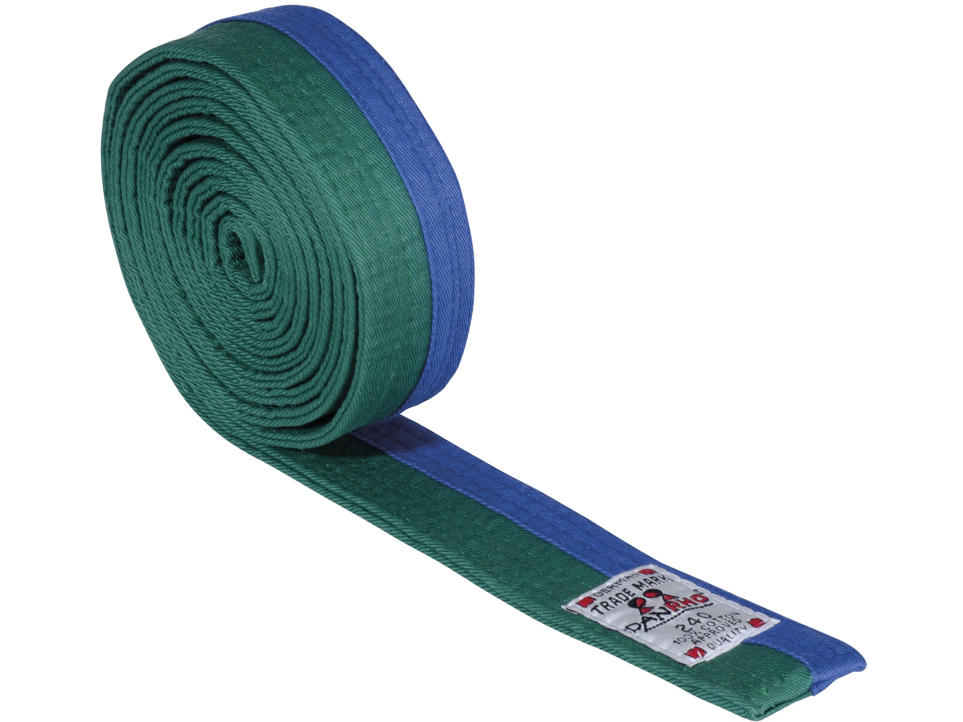DANRHO martial arts belt two-colored