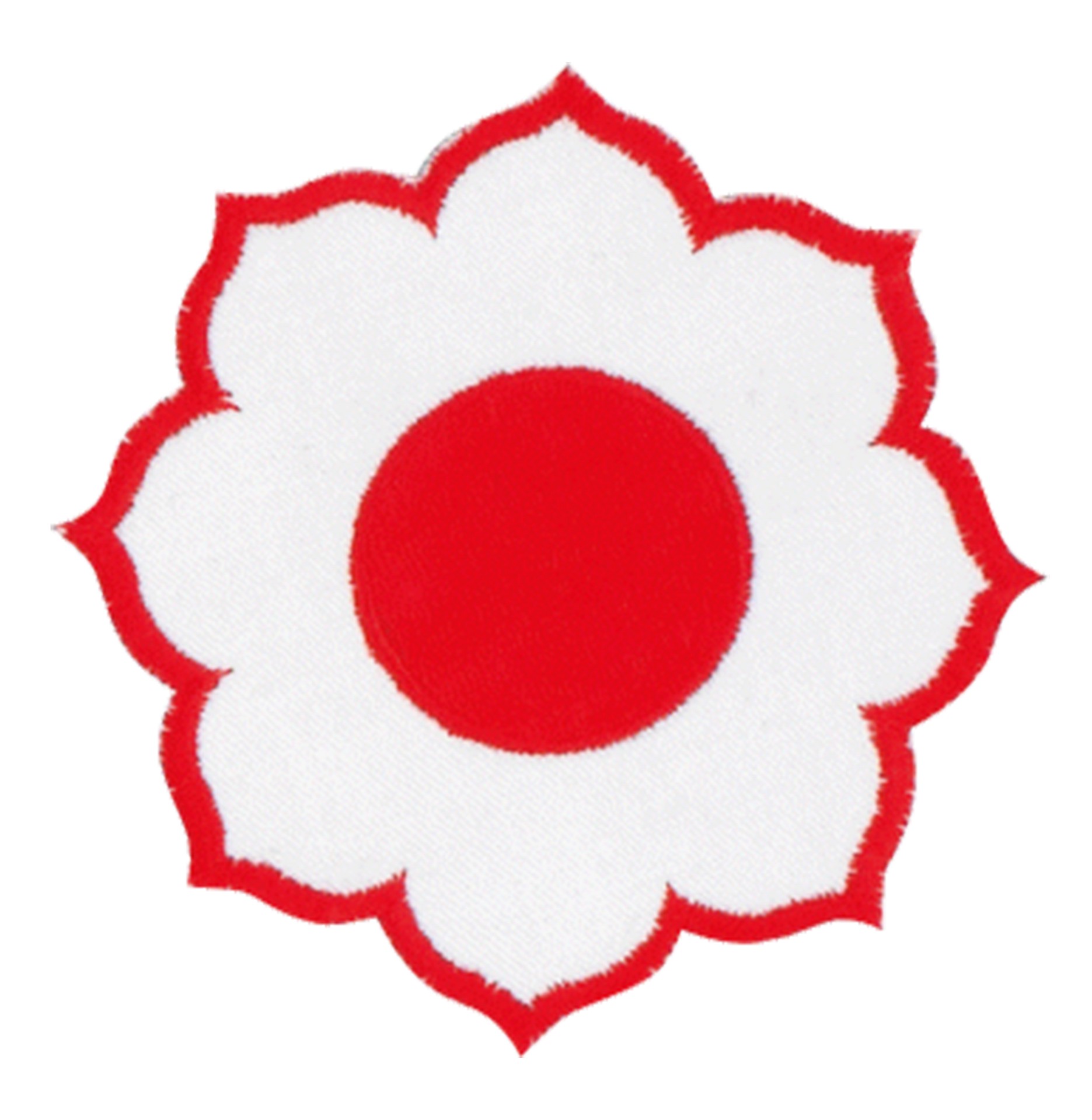 DANRHO embroidered emblem blossom large