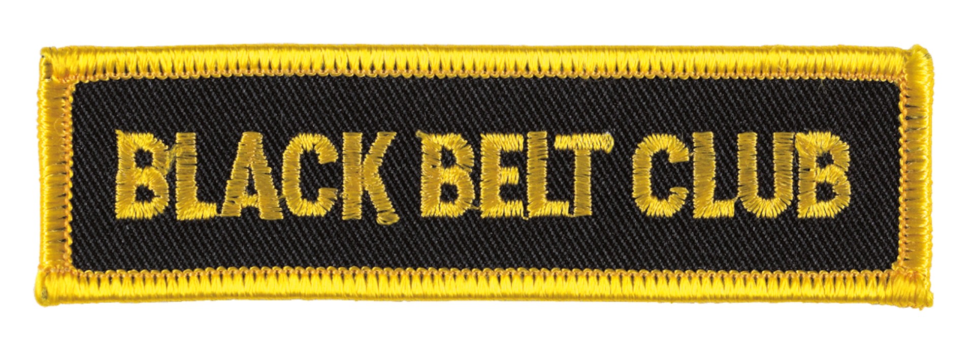 DANRHO Embroidered Emblem Black Belt Club