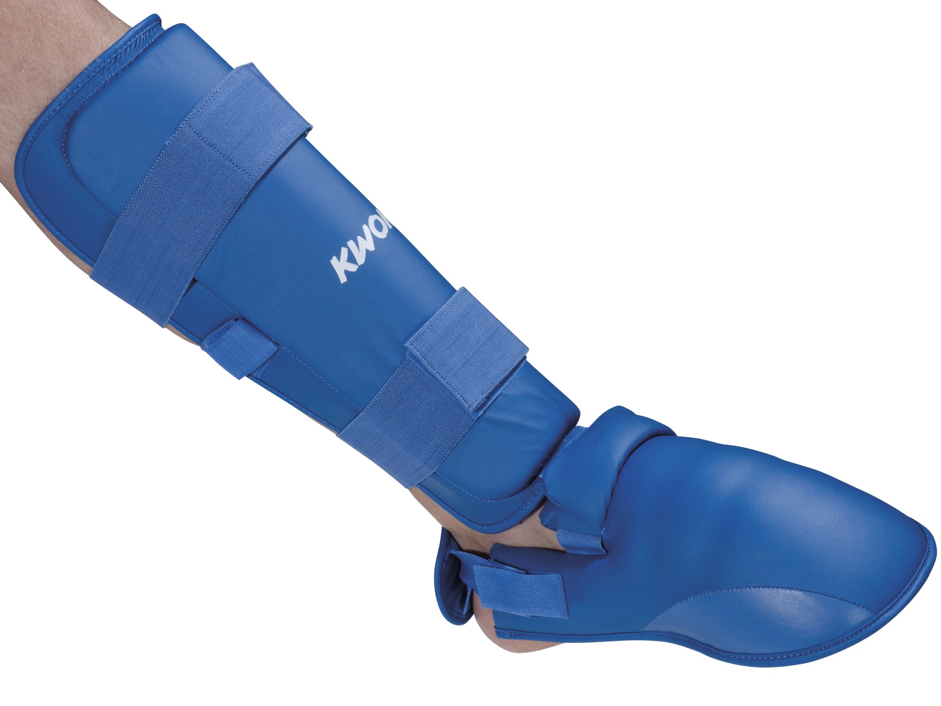 Karate shin and instep guards