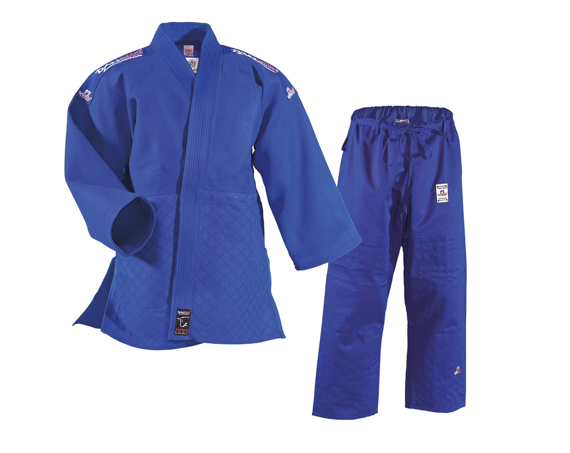 DANRHO Judo Uniform T-Oriental blue