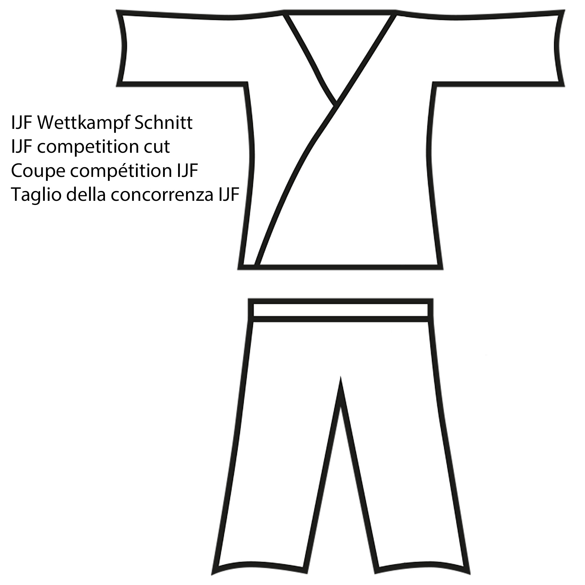 DANRHO Judo Uniform Ultimate 750 blue - IJF approved