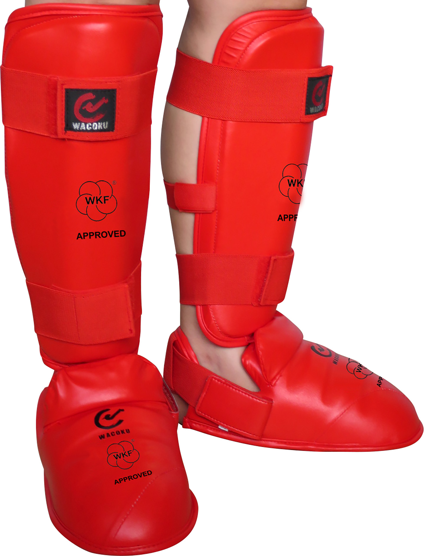 WACOKU Shin and Instep Guard  - WKF approved