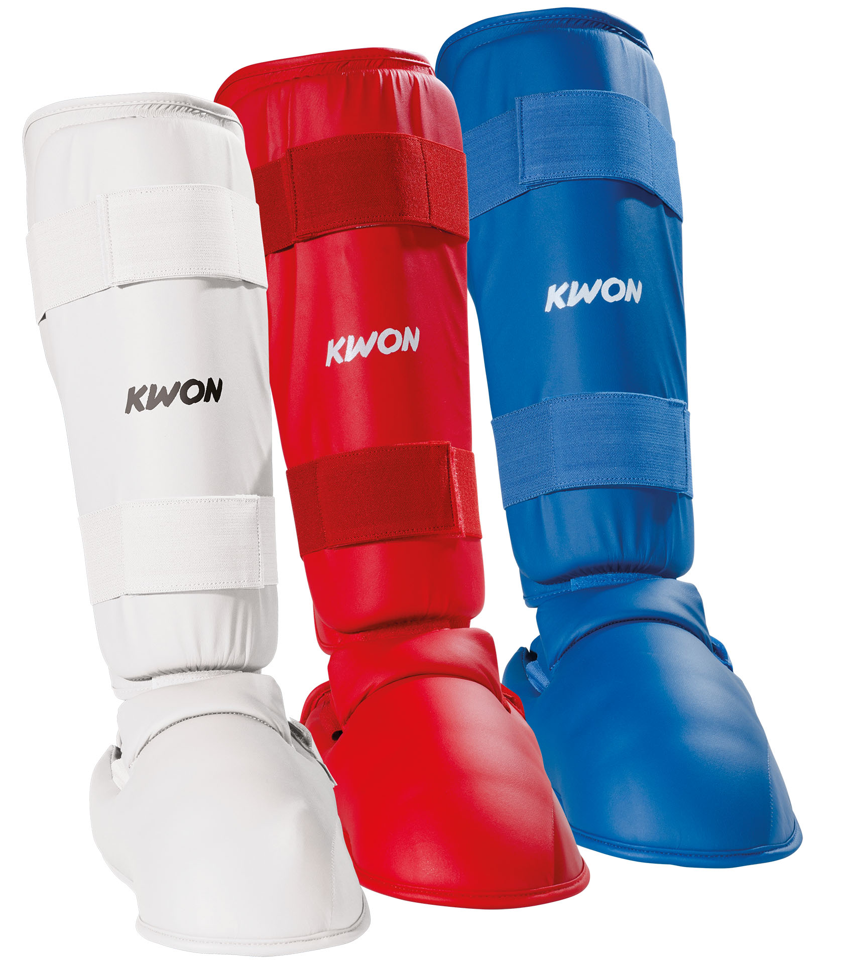 Karate shin and instep guards