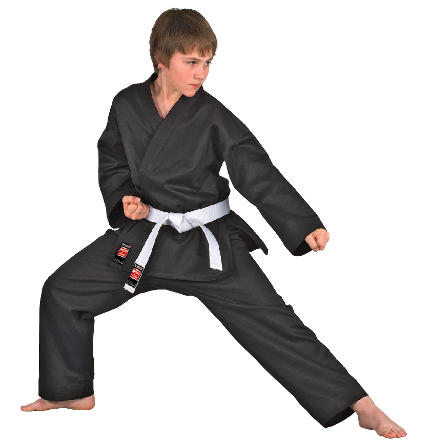 DANRHO Dojo Line Karate Gi black